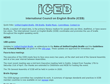 Tablet Screenshot of iceb.org